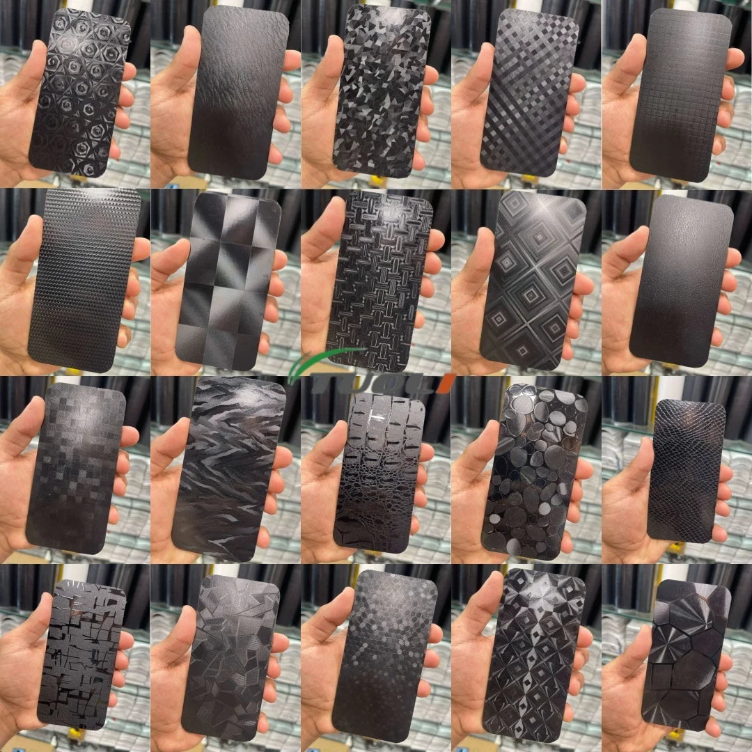 TUOLI Car Back Sticker for Mobile Phone Screen Protection Hydrogel HD Film Cutter Plotter Machine 3D Embossed Mix Skin Paper