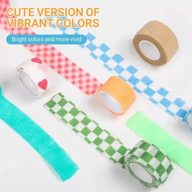 Finger Tape Guard Bandage Self-adhesive Anti-wear Sports Tape Athletic Wrap Elastic Tape Study Hand Stickers Protective Cover