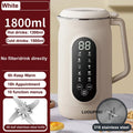 1.8L Soymilk Maker Electric Juicer 18h Appointment Rice Paste Machine Rapid Heating Food Wall Breaker Automatic Keep Warm 800W