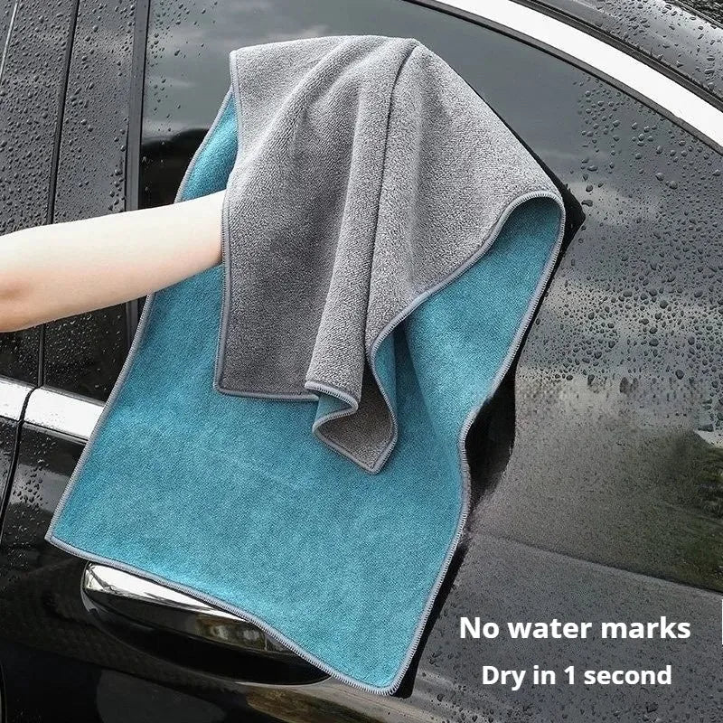 Microfiber Car Washing Towel Lint-Free Ultra-Soft Drying Cloth for Car Detailing Cleaning
