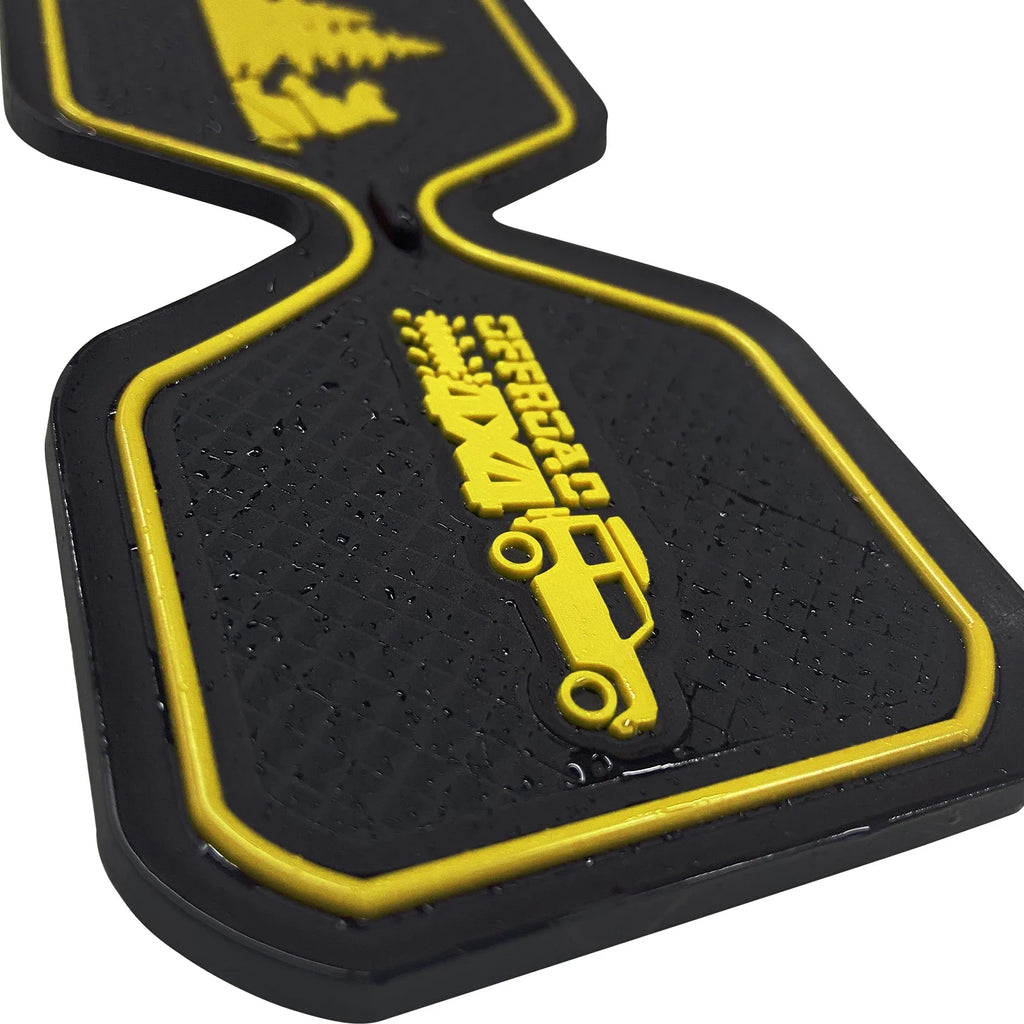 Non-Slip Car Cup Coaster Slot Pad for New Suzuki Jimny JB64/JB74 2019-2022 Anti-Slip Mat Pocket Mat Interior Cup Holder Pad
