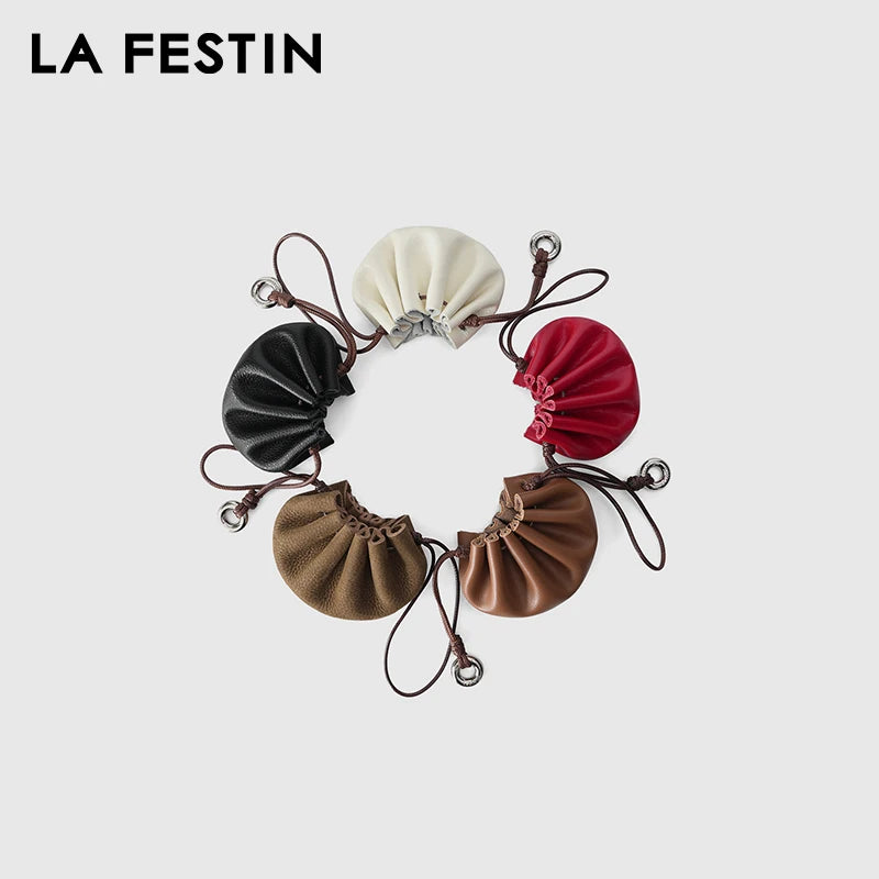 LA FESTIN Original Brand Mini Bag Pendants Bags Hanging Keychain Bag Coin Purse Headphone Bag Accessories Decorative Gift