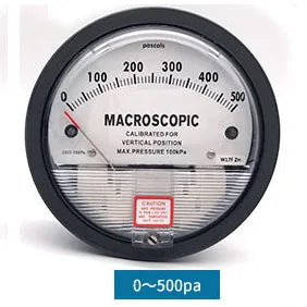 0-30Pa,60Pa,100Pa,125Pa,250Pa,300Pa,500Pa,750Pa,1kPa,5kPa Air Micro pressure Difference gauge pascal difference meter