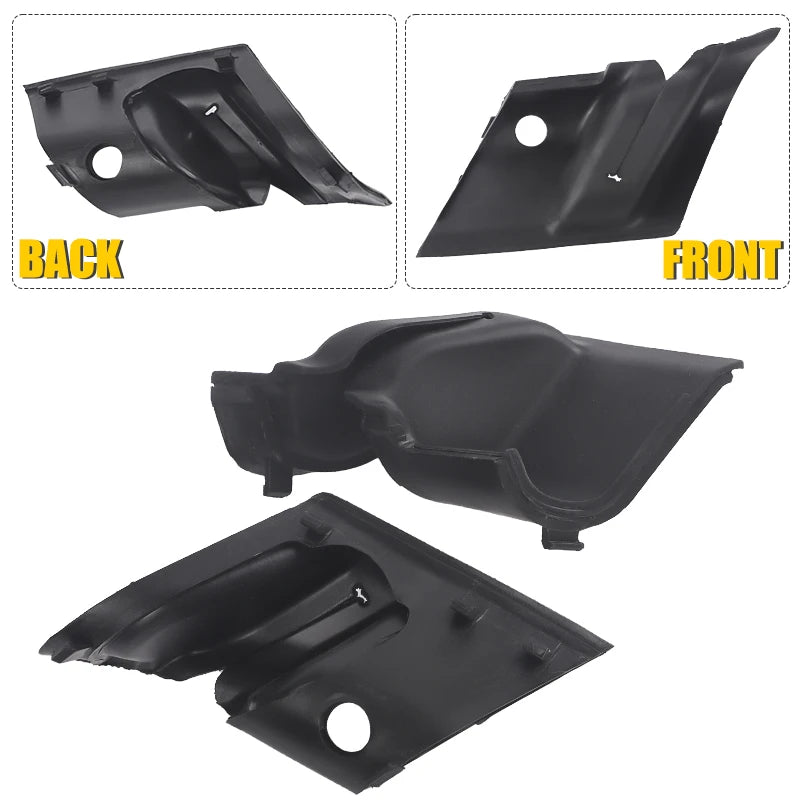 2Pcs RV Front Windshield Wiper Cowl End Panel Cover Trim For Ford Transit Mk7 2006-2013 1433665 Car Windshield Wiper Parts