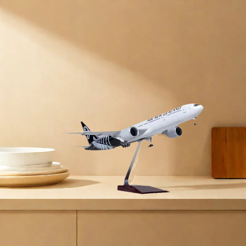Die-Cast Model B777 Air New Zealand Aircraft Plane 1/157 Scale 47cm Diecast Aviation Toys Airplane Models For Adults