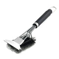 2-in-1 Safe Grill Brush - Bristle-Free BBQ BBQ Cleaner - Rust-Resistant Stainless Steel - Essential Grilling Accessories