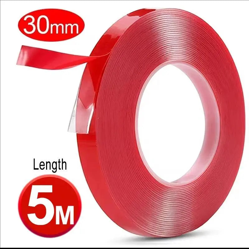 Double Sided Tape Strong Fixation Transparent Tape Waterproof No Traces High Viscosity Self Adhesive Tapes Fixed Stickers