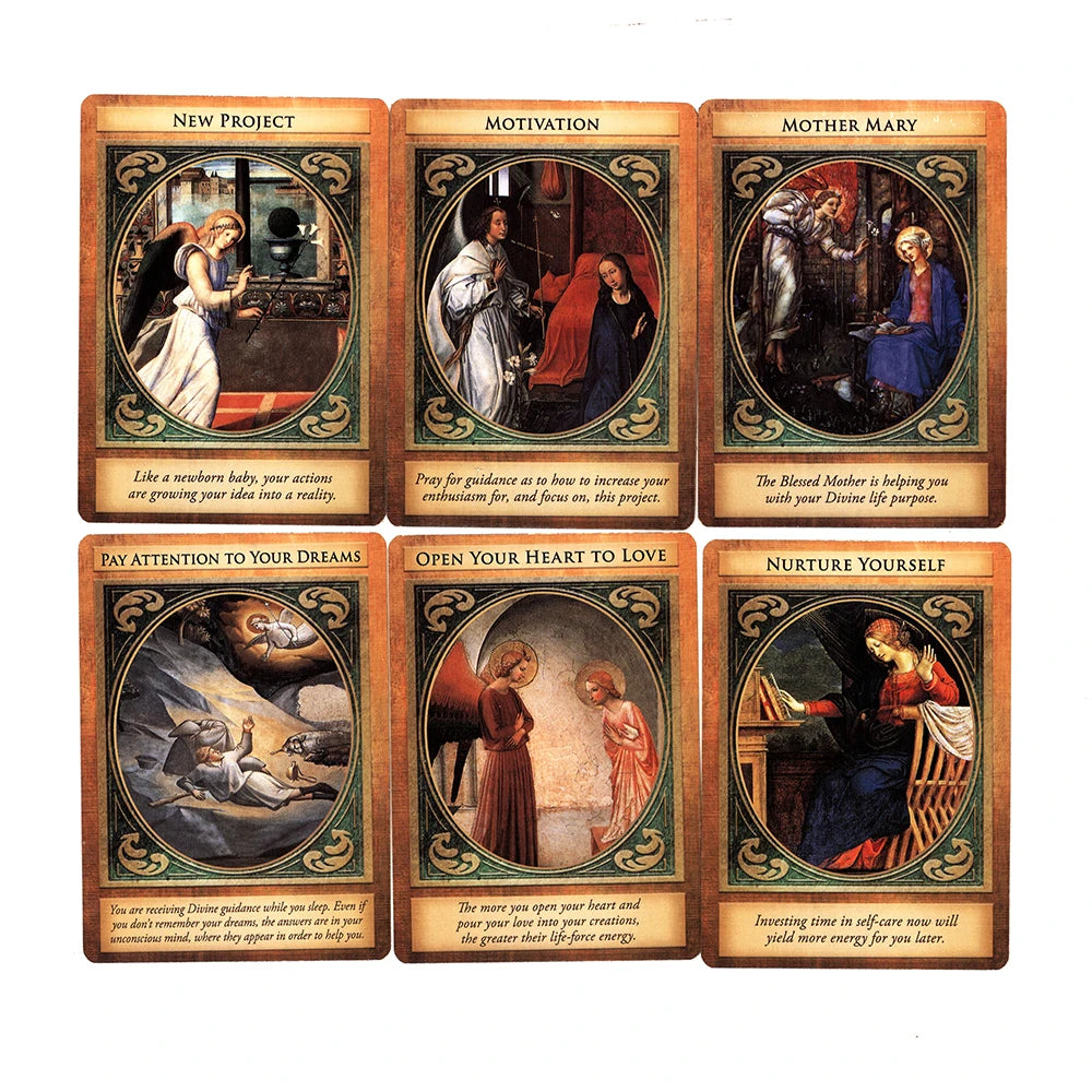 Popular Great Doreen Virtue Angel Series Oracle Cards Archangel Gabriel Cards  Tarot Cards for Beginners with PDF Guidebook