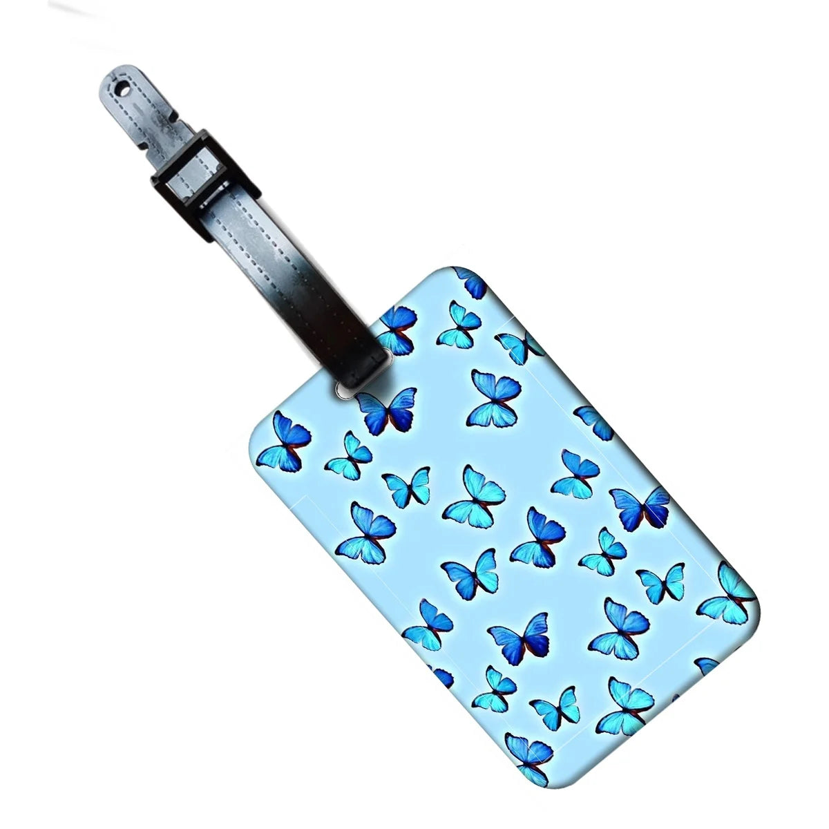Butterfly Luggage Tags – Fun ID Labels for Suitcases, Backpacks & Travel Bags – Unique Travel Accessories for Teens & Adults