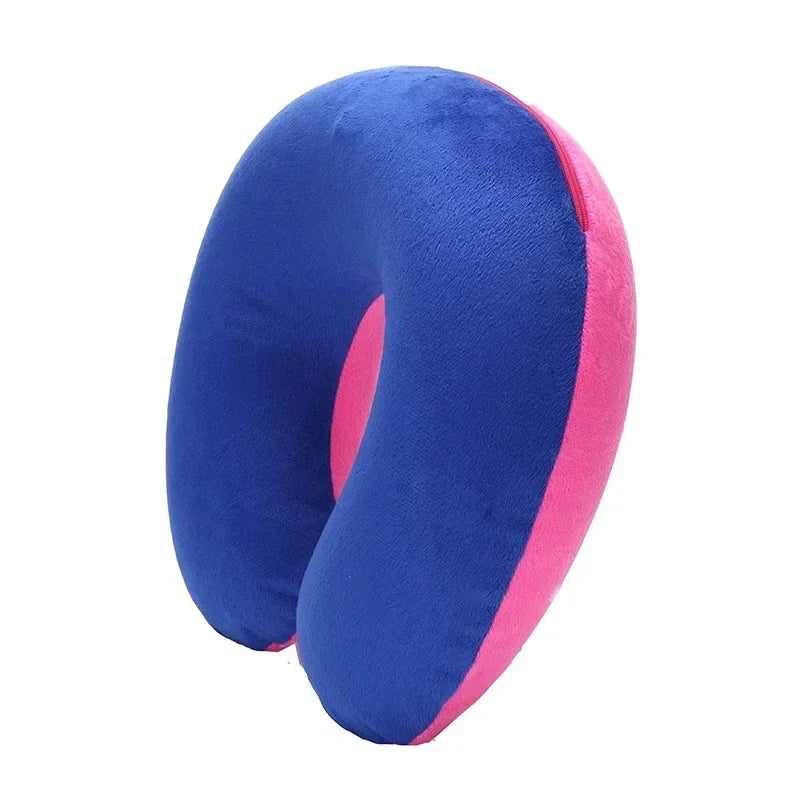1/2Pcs Memory U Shaped Travel Air Pillow Neck Support Head Rest Cushion Gift Comfortable Pillows For Travel/Daily Relax