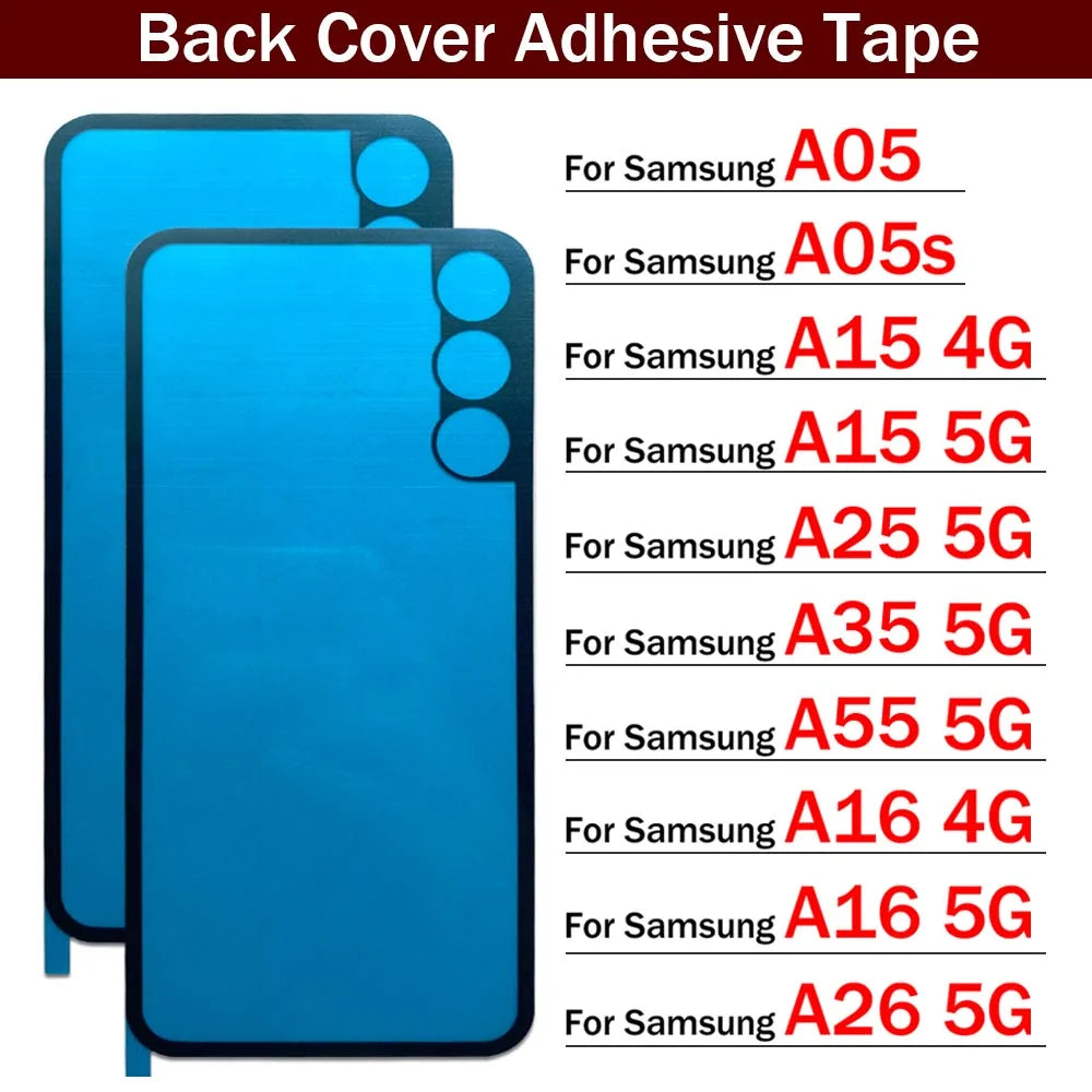 New Adhesive Sticker Back Housing Battery Cover Glue Tape For Samsung A05 A05s A15 A25 A35 A55 A16 A25 4G 5G