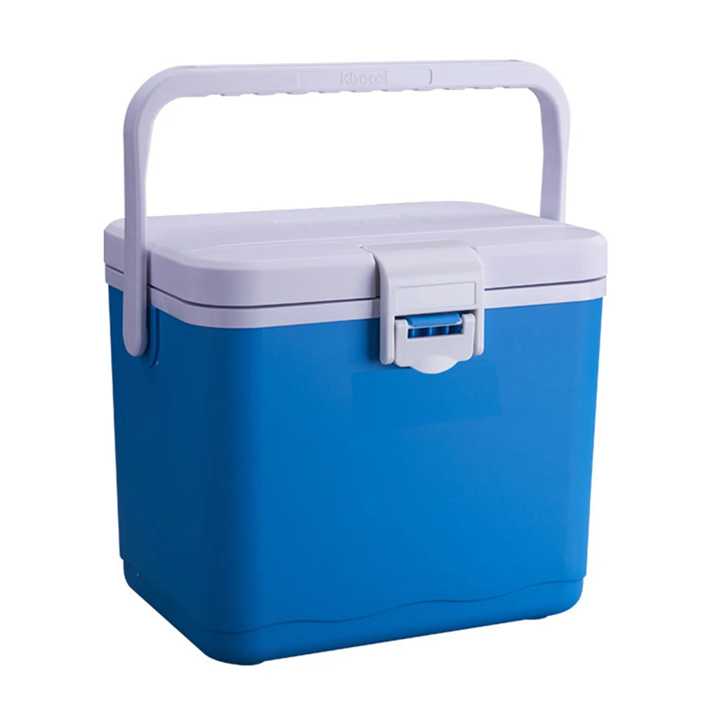 4.5L Camping Car Refrigerator with Handle Picnic Ice Bucket Heat Preservation Food Storage Cooler Box for Camping Tailgating