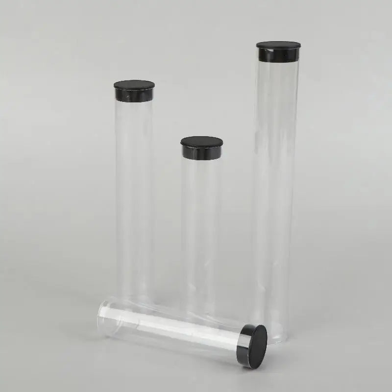 5 Pcs Clear Travel Toothbrush Case Storage Tubes With Lids Portable Toothbrush Holder For Travel/Camping/School/Home