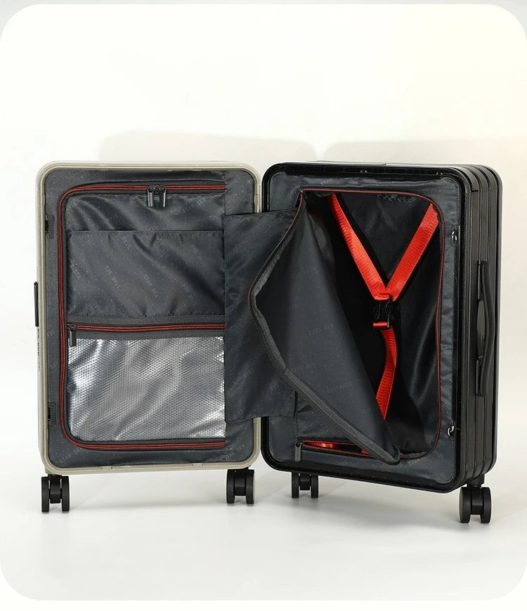 Large Capacity Durable Luggage for Men and Women Suitcase Business Carry-On Boarding Travel 20,25