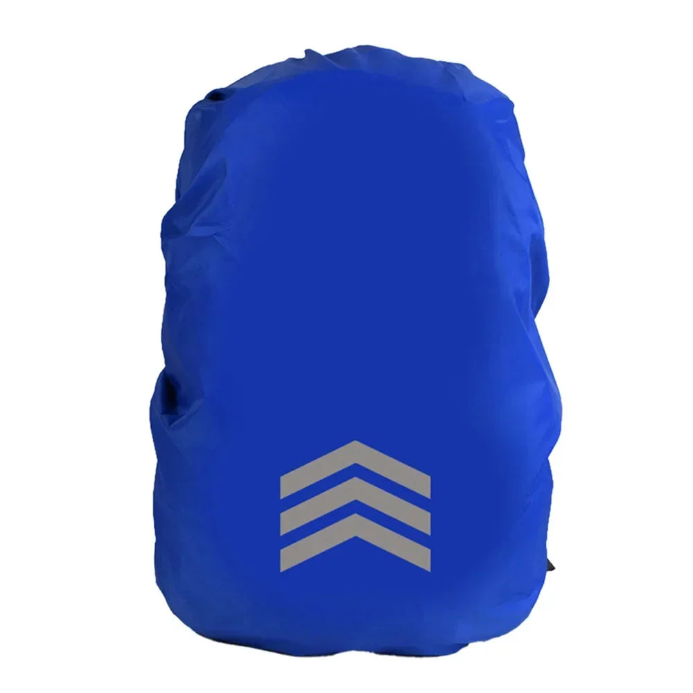 Outdoor Backpack Waterproof Rain Cover Reflective Lightweight Bag Dust Cover for Hiking Mountaineering Safety Travel 18-45L Use