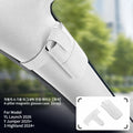 For Tesla Model YL /Y Juniper/3 Highlan2024-2026 Magnetic Sun Visor Glasses Storage Box Sunglasses Clip Car Interior Accessories