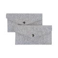 Multifunction Felt Purse for Men and Women, Wallet, Storage Bag, Glasses, Mobile Phone Case, Cash Card Holder, Portable Pouch