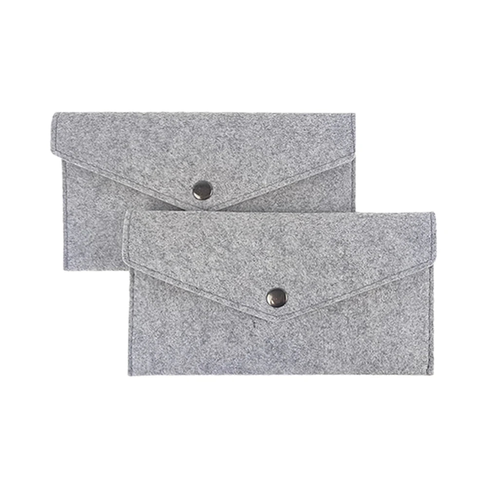 Multifunction Felt Purse for Men and Women, Wallet, Storage Bag, Glasses, Mobile Phone Case, Cash Card Holder, Portable Pouch