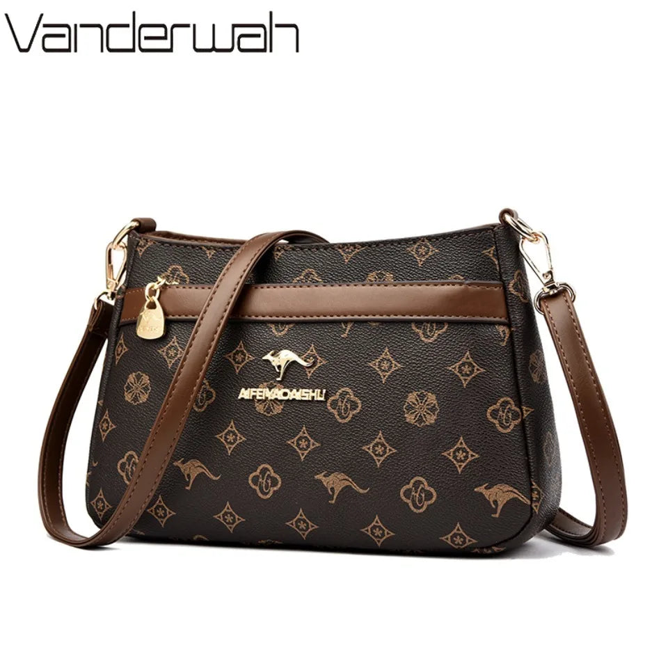 Genuine Brand Quality Soft Pu Leather Shoulder Crossbody Bag Luxury Handbags Women Bags Designer Female Messenger Bag 2026