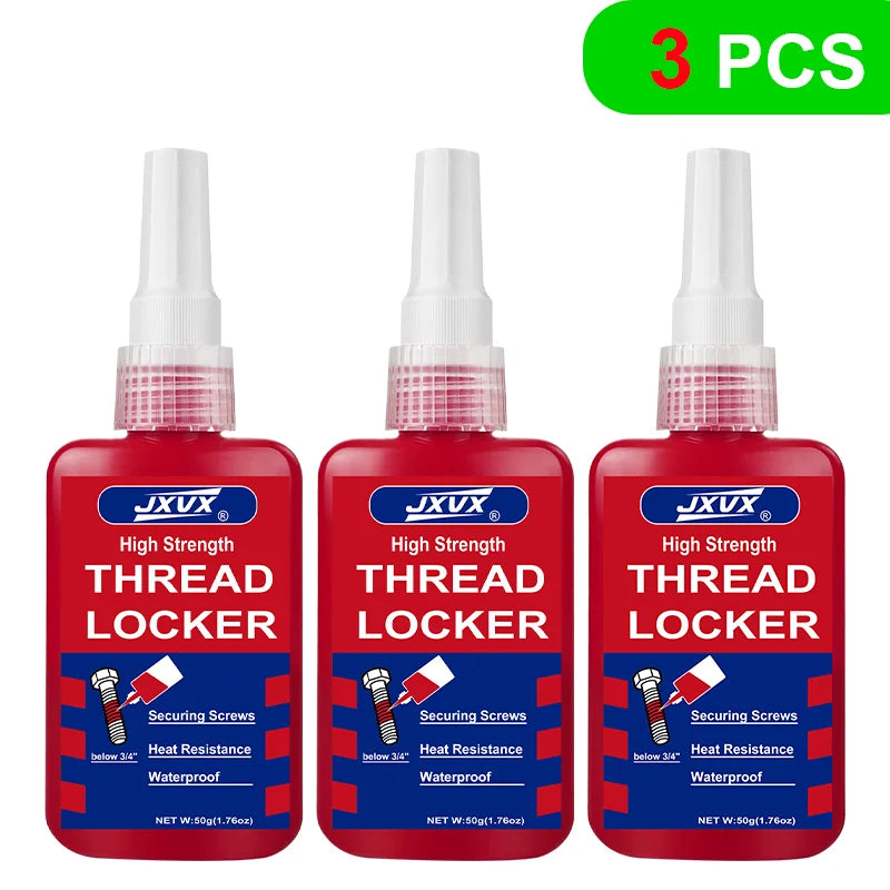 Super Threadlocker 243-271 – Anaerobic adhesive for anti-loosening and securing of metal screws (10/50g)