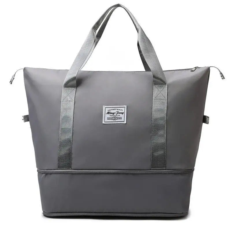 C 1Pcs Luggage Organizer Bag Handbag Large Capacity Expanding Travel Bags Waterproof Portable Travel Clothes Storage Bag