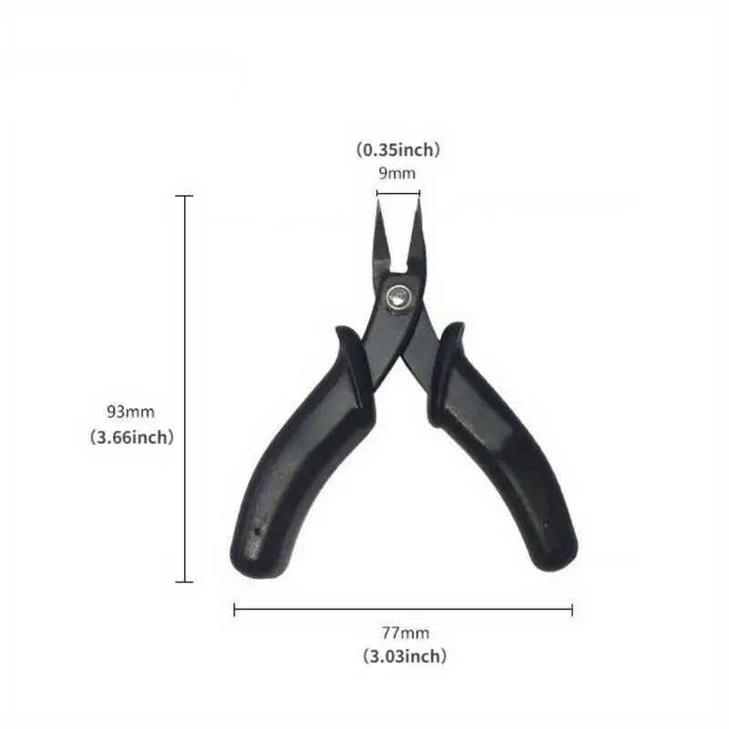 1PC Beginner Tools Needle-nose Pliers Water-nose Pliers Hand-assembled Gundam Model Diagonal Pliers Making Set