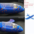 48cm Large Foam Airplane Children's Hand Thrown Airplane Glider Toy Outdoor Parent-child Interaction Funny Toy Boy Gift