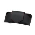 PU Leather Auto Eyeglasses Storage Case Sunglasses Clip Wear-Resistant Car Glasses Case Hidden Magnetic Closure