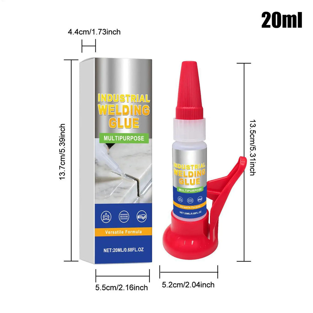Fast Curing Waterproof Liquid Glue 20ml Multi Material Repair Adhesive Strong Bond for Cork Wood Particleboard Crafts Workshop
