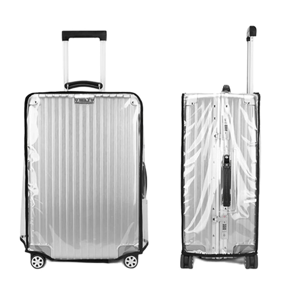 18-30inch Luggage Cover Waterproof Protective Suitcase Cover Trolley Covers PVC Travel Luggage Protector Travel Accessory