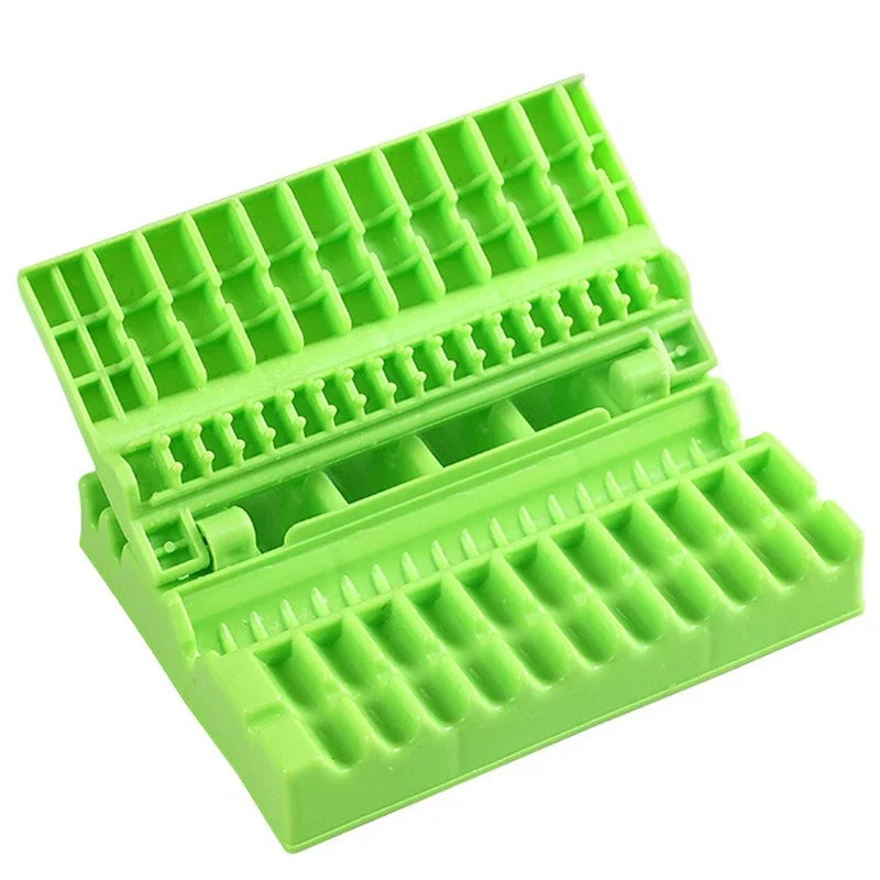 New Double Row BBQ Meat Skewer Machine Multifunctional Reusable Plastic BBQ Skewer Maker Kebab Tool Kitchen Accessories Camping
