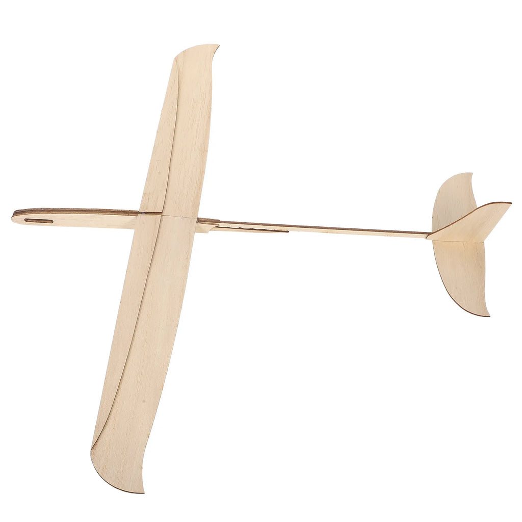 DIY Wooden Airplane Craft Paintable Unfinished Glider Plane Kit for Kids Creative Coloring Outdoor School Fun Activity