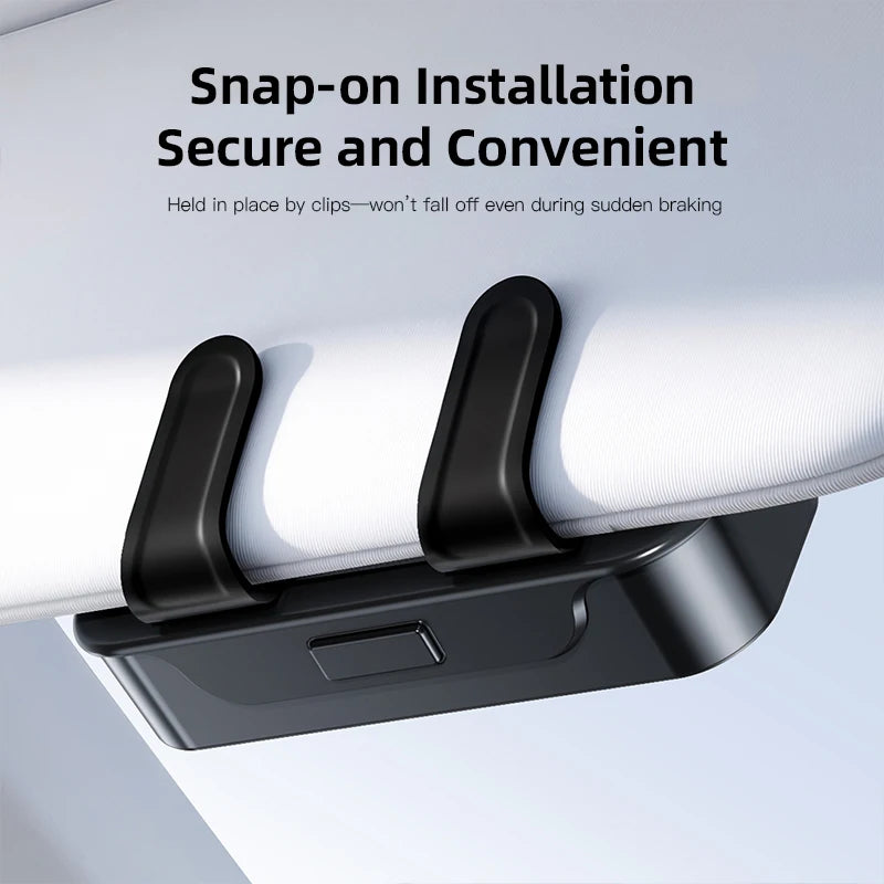 Car Sun Visor Eyeglass Clip Universal Glasses Holder Bracket For Chery Tiggo 7 Pro 8 5 3 T11 5X Amulet Fora QQ IQ Fulwin Arrizo