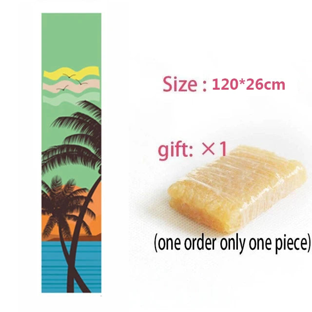 120cm Dancing Longboard Griptapes Long Board Grip Tape Skateboard Griptapes Anti-Slid Sandpaper Colorful Graphic Deck Protective