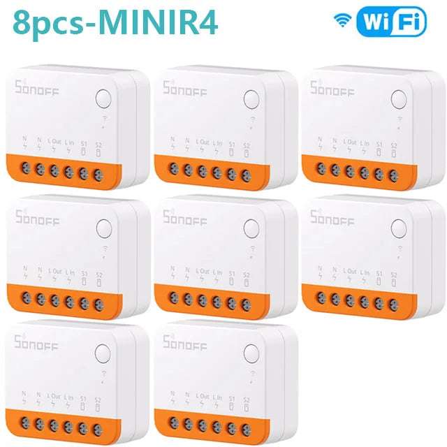 SONOFF Mini R4 Smart Wifi Switch Module Switch Two-Way Control Smart Home Works With Alexa Google Home Yandex Alice smartthi