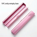 Aluminum Material Aluminum Toothbrush Case Empty Design Durable Construction Toothbrush Box Container Portable Size