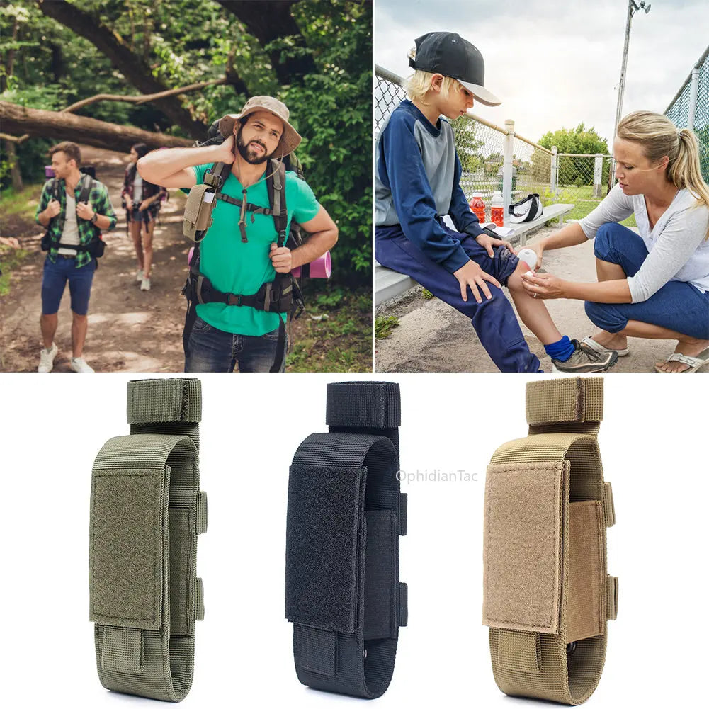 MOLLE Nylon Tourniquet Pouch Holder Trauma Shears EMT Storage Bag EDC Belt Pouch Flashlight Holster Medical Scissor Molle Pouch