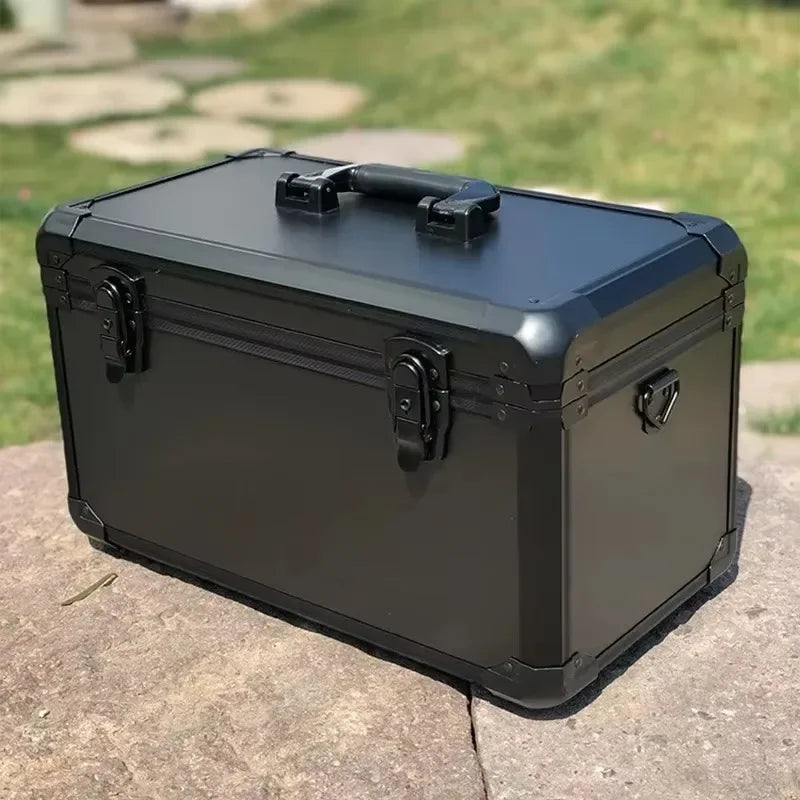 Aluminum Tool Box Storage Mechanic Multifunctional Tool Case Organizer Professional Waterproof Hard Case Large Tools Packaging