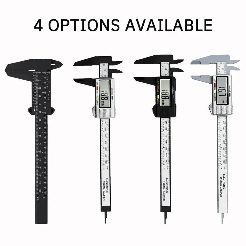 1PC Plastic Vernier Caliper New Caliper Mini Text Play Caliper Student Vernier Ruler 0 to 150mm Measuring Tool