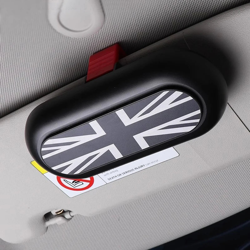Car Sunglasses Holder Sun Glasses Box Eyeglasses Case for Mini Cooper R50 R53 R56 R55 R60 R61 F54 F55 F56 F60 Countryman Clubman