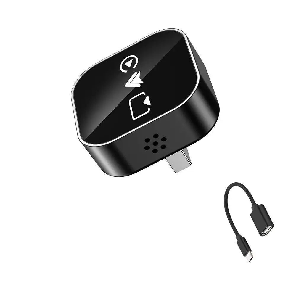 4-in-1 Wireless Carplay Adapter Android Auto Connect Airplay Mirror Link Screen Plug and Play Bluetooth for Apple and Android