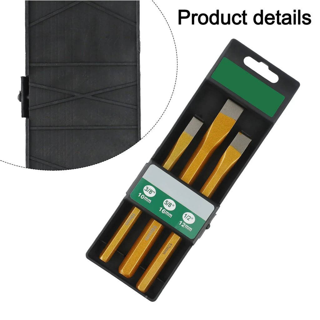 1/2inch Chisel Set Alloy Steel Chisel Set Workshop Alloy Steel Chisel Crushing Of Hard Stone For Concrete Work