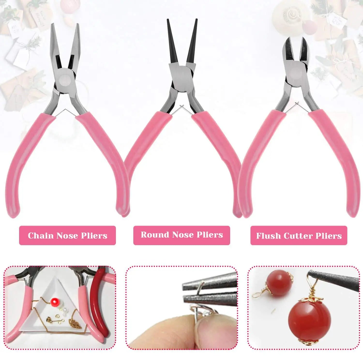 5 In Mini Electronic Diagonal Pliers Carbon Steel Pliers Side Cutting Nippers Wire Cutter Handmade DIY Jewelry Pliers Hand Tools