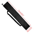 Black Strap Hiking Pole Storage Cloth Bag Oxford Waterproof Walking Stick Organizer Portable Outdoor Drawstring Bag