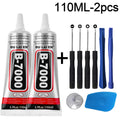 B7000 Mobile Phone Screen High-Strength Waterproof Adhesive With 9 in 1 Mobile Phone Repair Tools Disassemble Repair Set for Phone Screwdriver Combination Skid Multi Function Disassembly Kit .