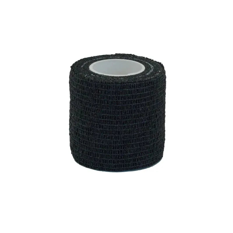 3/6/12/24Pcs Black White Sport Self Adhesive Elastic Bandage Wrap Tape Elastoplast For Knee Support Pads Finger Ankle Palm