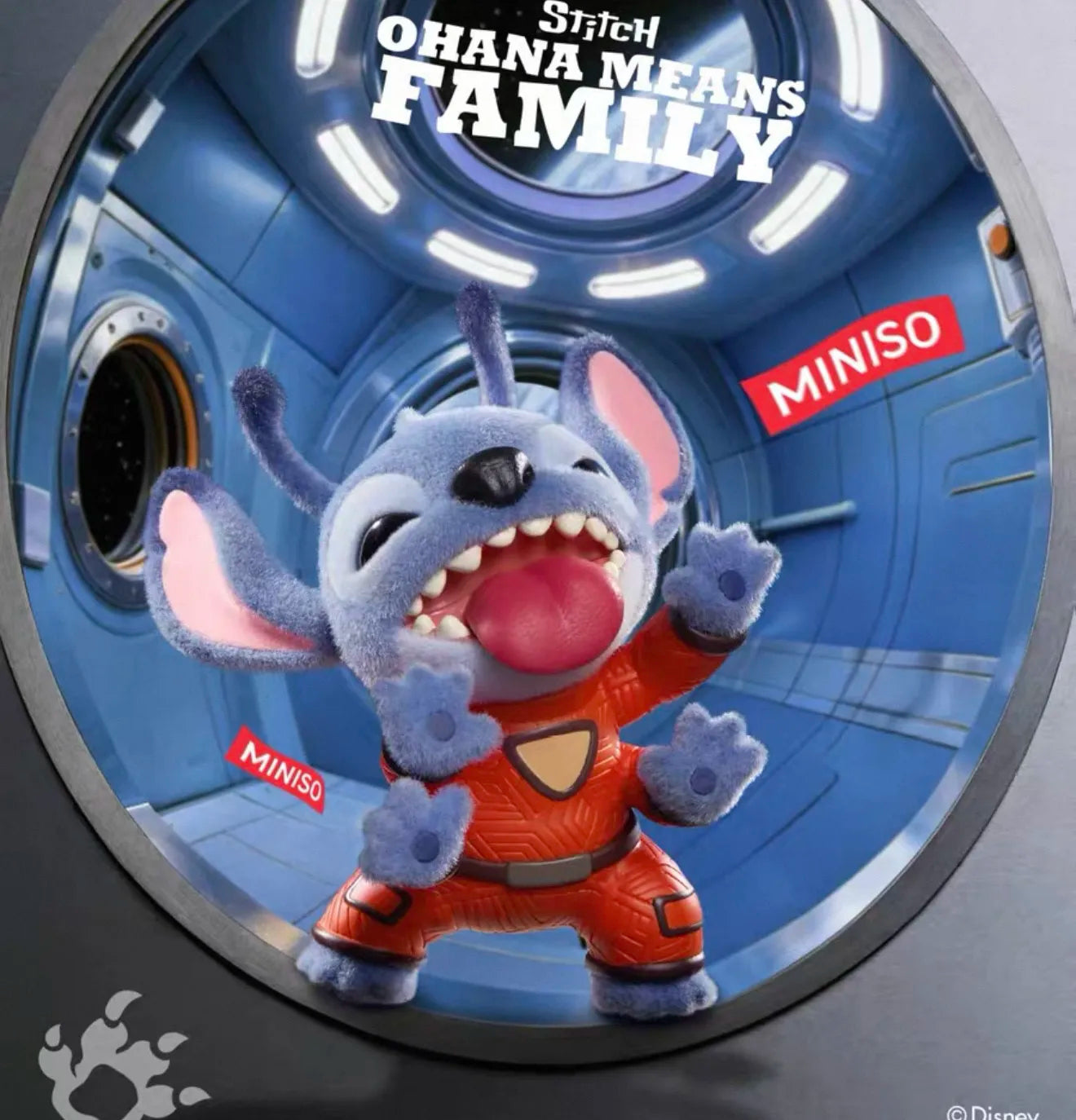 MINISO Stitch Ohana Means Family Series Blind Box Stitch Anime Figures Blindbox Toys Kawaii Desk Decora Model Surprise Box Gifts