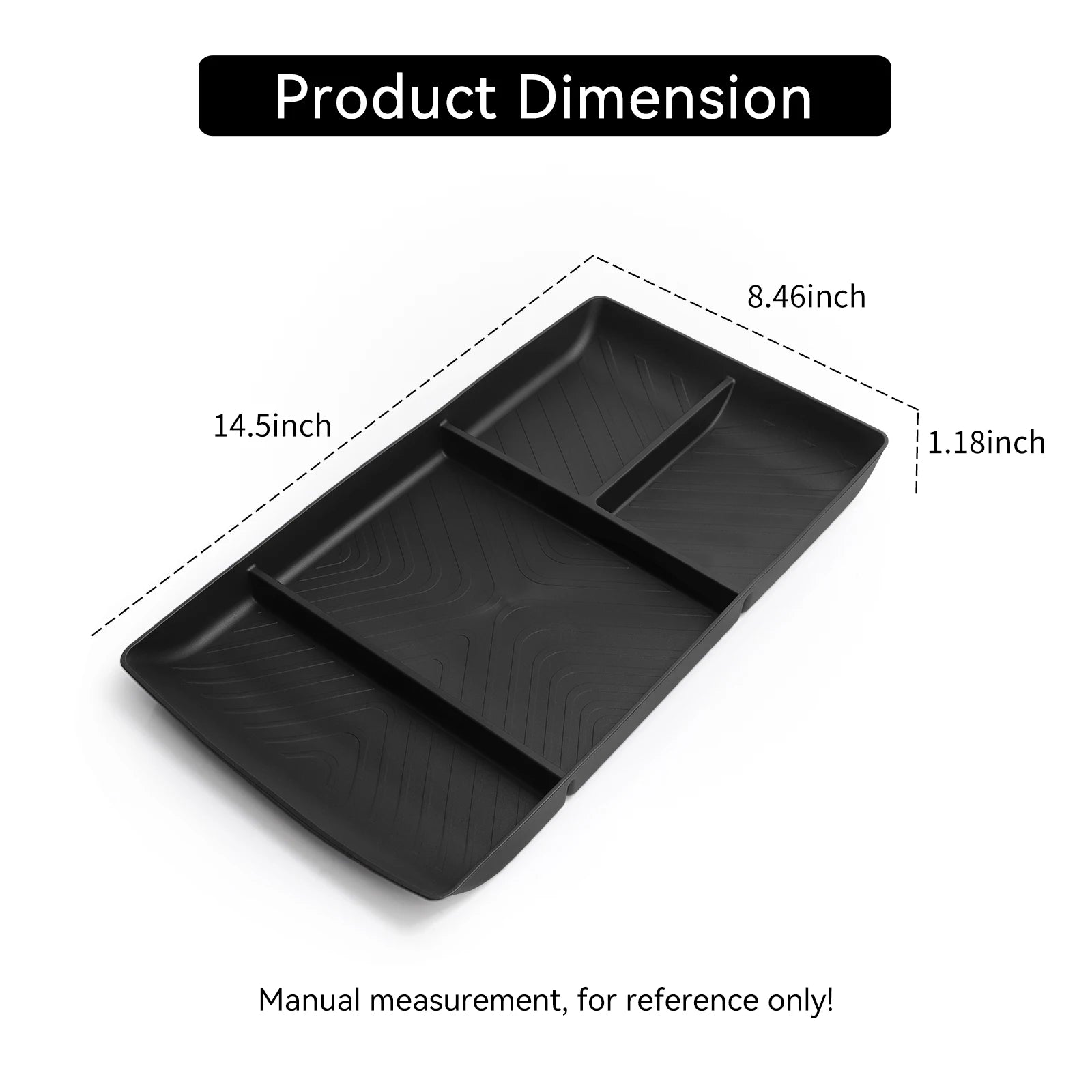 for Honda Prologue/Acura ZDX 2024 Car Storage Box Center Console Lower Layer Storage Box Organizer Tray Interior Accessories