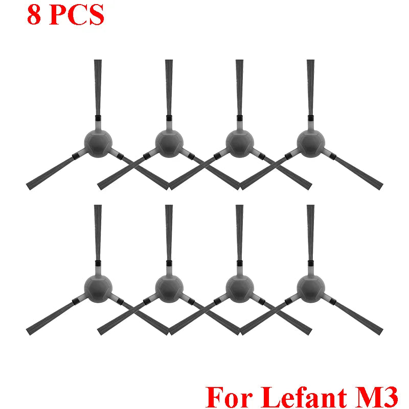 Accessories For ( Lefant M3 / M3 MAX / M3L ) HEPA Filters Robot Vacuum Cleaner Main Side Brush Mop Cloth Pads Dust Bags