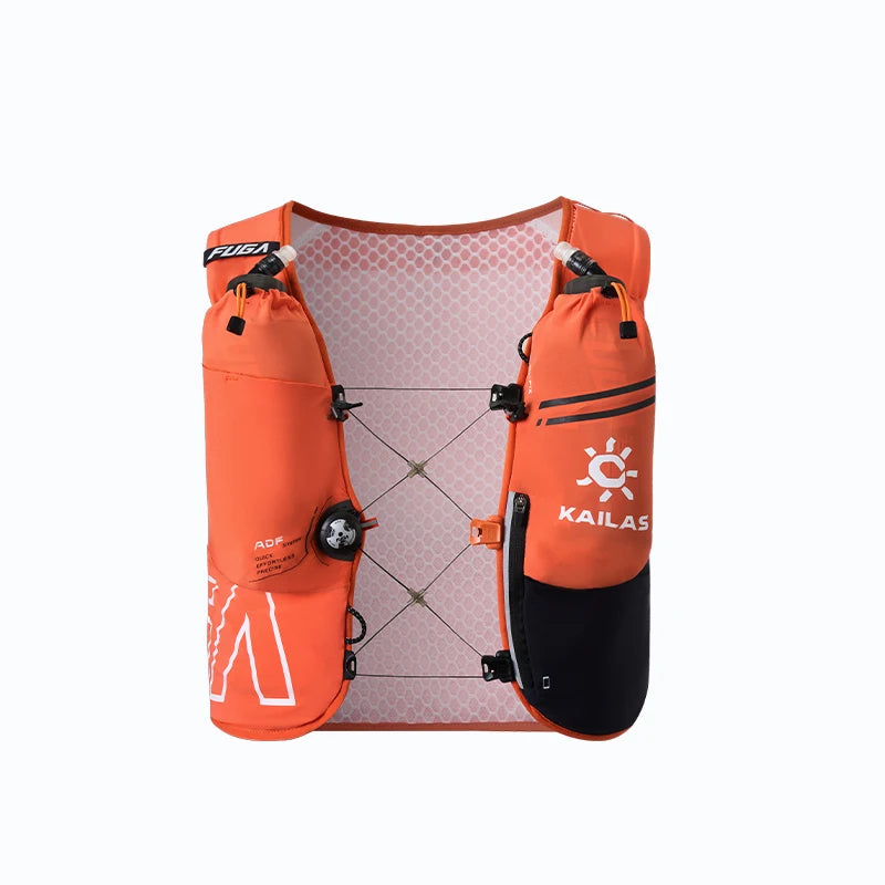 Kailas FUGA AIR 8L And 13L Unisex Travel Marathon Trail Running Hiking Cycling Backpacks  with Dual Soft Water Bottles KA2554005